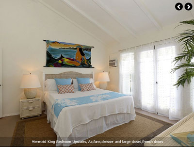 Maui House rental bedroom